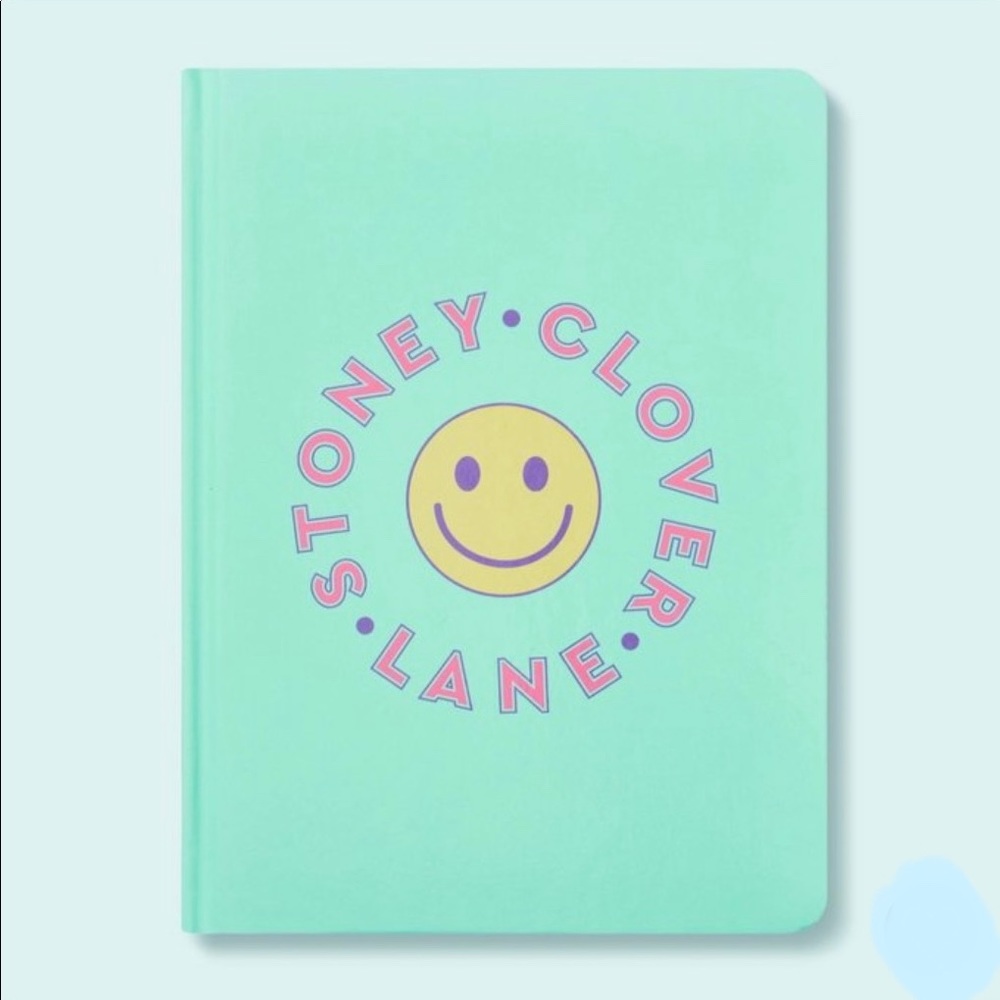 NWT Stoney Clover Lane x Target smiley face logo notebook